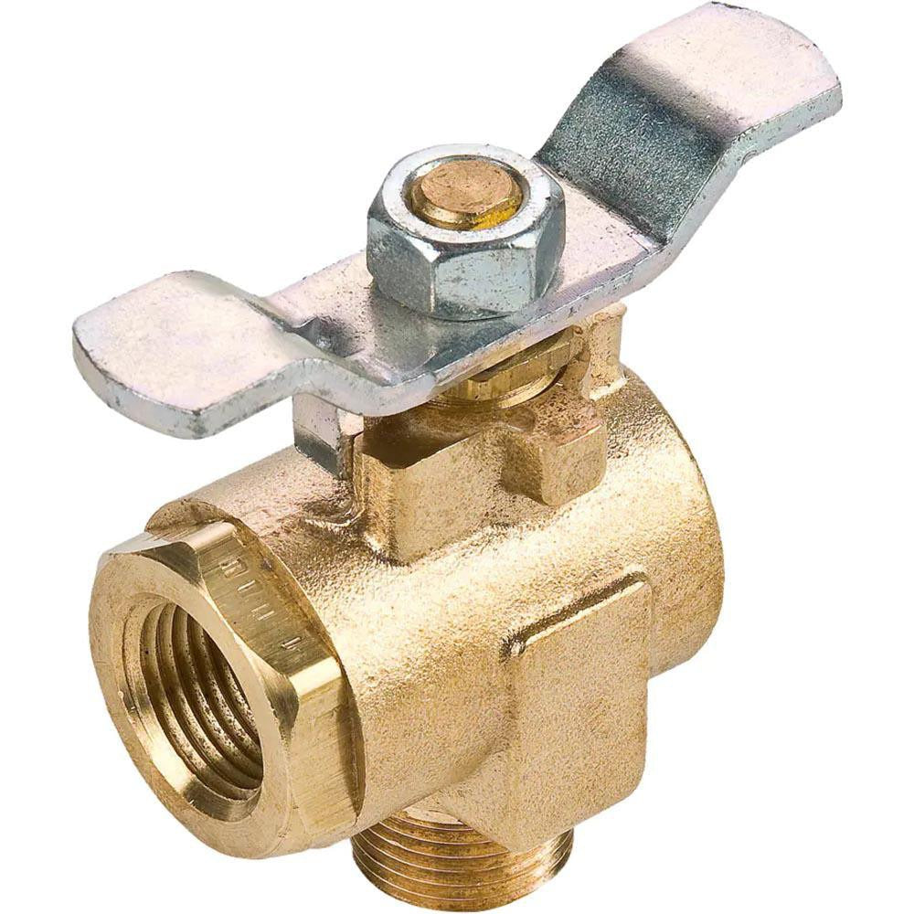 PARKER Parker XV590P-6 Ball Valve 3/8 Inch Mnpt X Fnpt Brass 250 Psi
