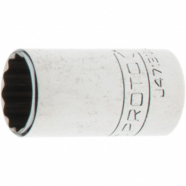PROTO Proto J4713MN Hand Socket 13mm 12-point 1/4 Drive
