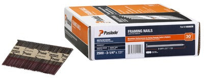 PASLODE Paslode 650839 Framing Nails 3-1/4x.131 30 Degree 2500ct