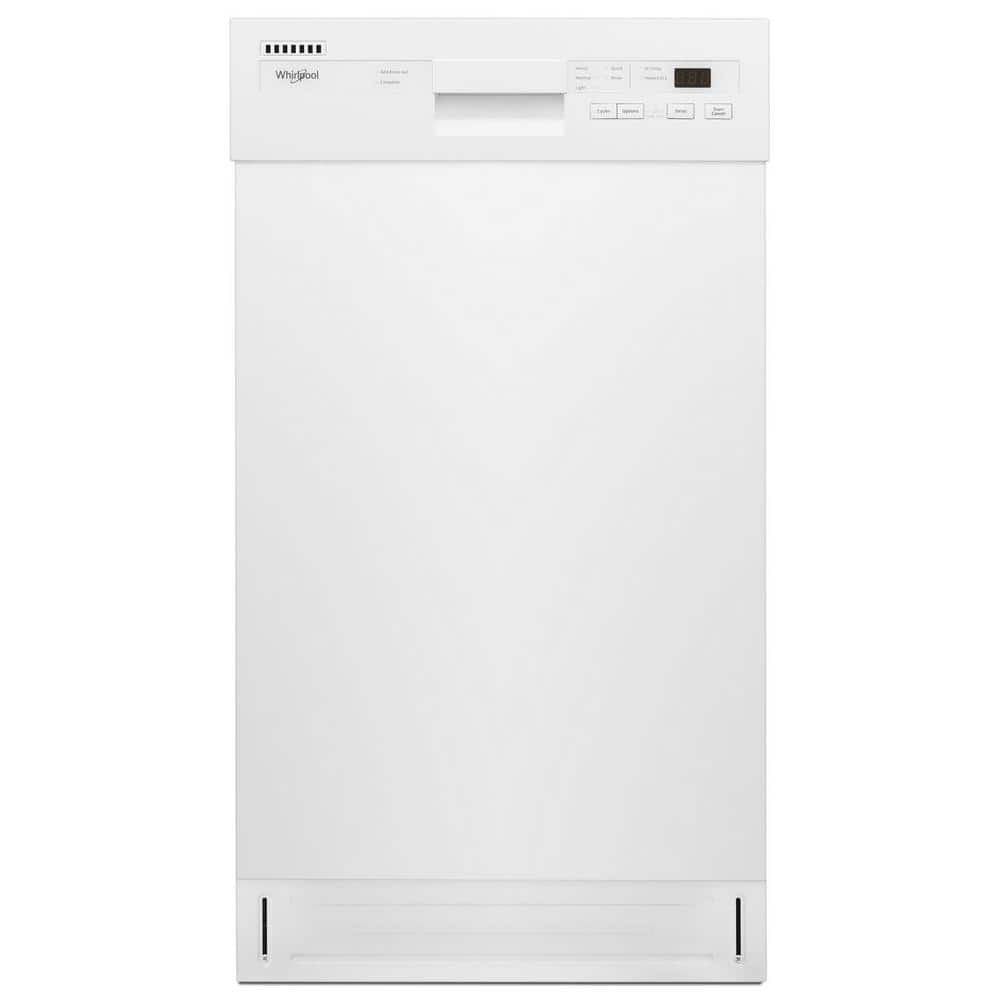 WHIRLPOOL Whirlpool WDPS5118PW small-space compact dishwasher 50 dBA (18 in.) WDPS5118PW
