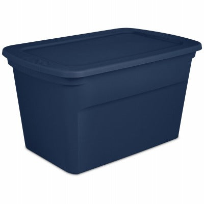 STERILITE Sterilite 17367406 30 Gallon Blue Marine Storage Tote
