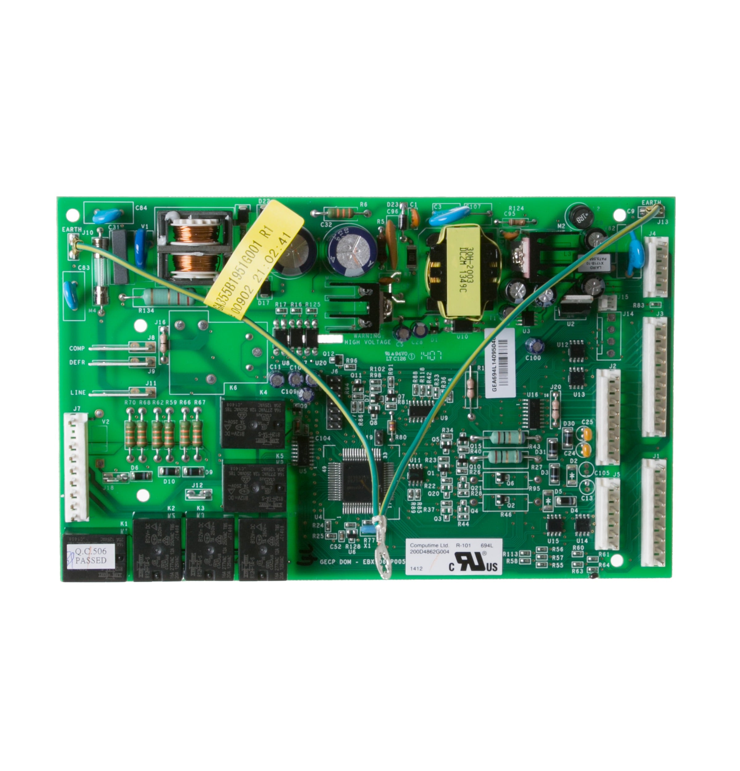 GENERAL ELECTRIC GE WR55X10560 BOARD ASM MAIN CONTROL