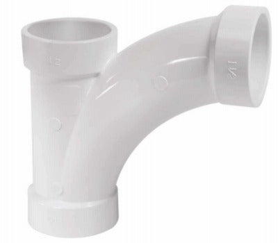 CHARLOTTE PIPE Charlotte Pipe Pvc 00501 0600HA 1-1/2 in Dwv Combo Wye 45
