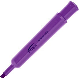 INTEGRA Integra 33325 Desk Highlighter Chisel Tip Fluorescent Purple