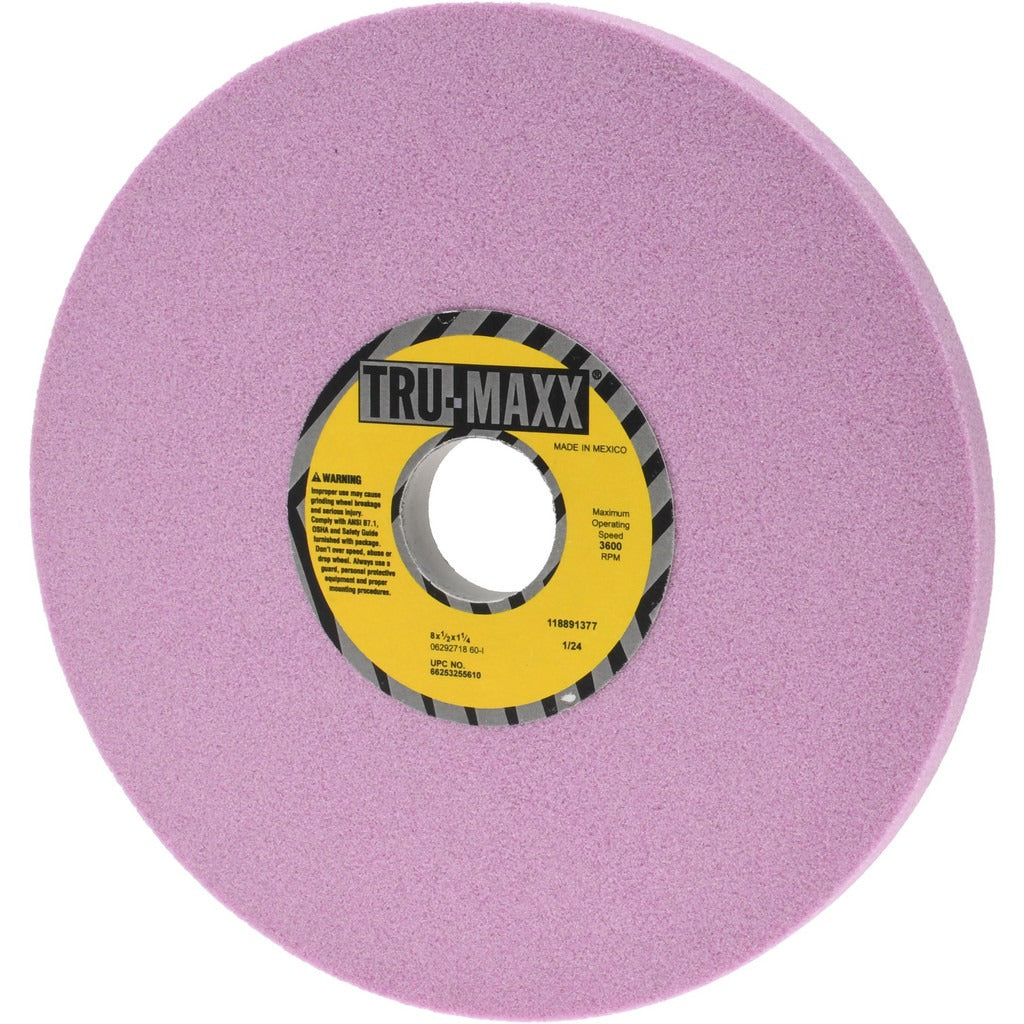 TRU-MAXX Tru-maxx 66253255610 Surface Grinding Wheel 8in 60 Grit