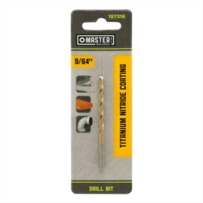 DISSTON CO Disston Company 197316 Titanium Hss Drill Bit 9/64 in