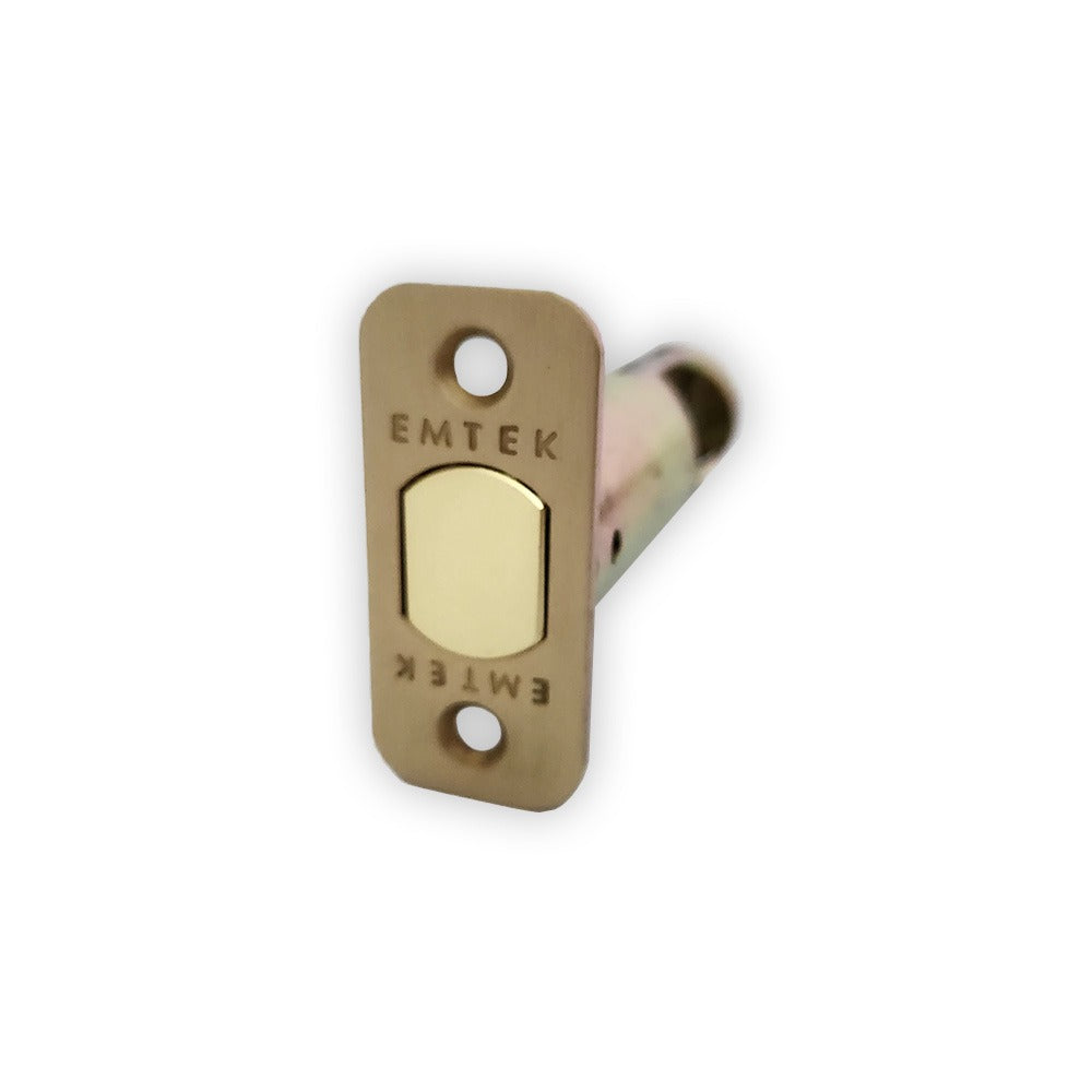 EMTEK Emtek LC4-DBLCH275R-US4 Radius Deadbolt Latch Satin Brass