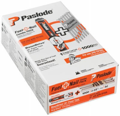 PASLODE Paslode 650535 Fuel Nail Pack 3-1/4in Framing 1000ct