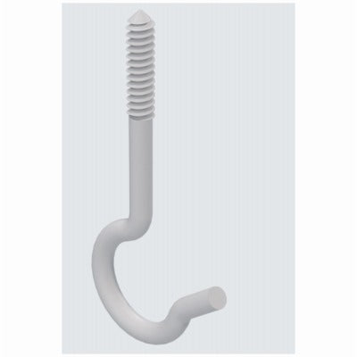 NATIONAL HARDWARE National Mfg N274-928 White Ceiling Hook 2.5 in 3 Pack