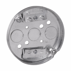 Crouse-Hinds TP267 4x 1/2 Steel Round Ceiling Pan