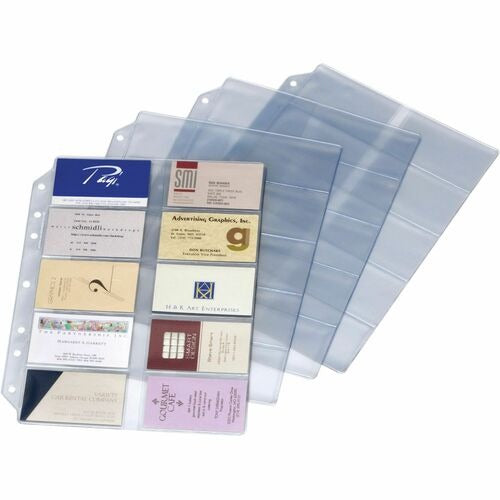 CARDINAL Cardinal CRD7860000 Business Card Refill Pages 10 Pack