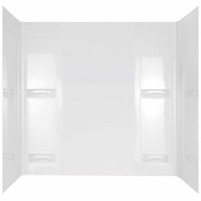 DELTA FAUCET Delta Faucet Co 40154 5-piece Tub Wall Surround White