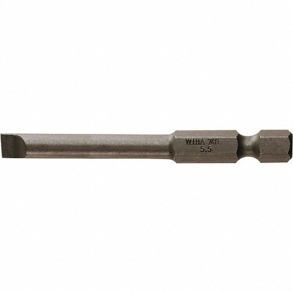 WIHA Wiha 74041 Power Screwdriver Bit 1/4 in Slotted 10-pack