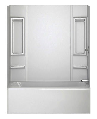 DELTA FAUCET Delta Faucet Co 40164 Tub Wall Surround 5 Piece White
