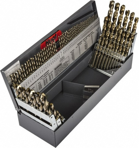 PRECISION TWIST DRILL Precision Twist Drill 5995600 Cobalt Drill Bit Set 114pc