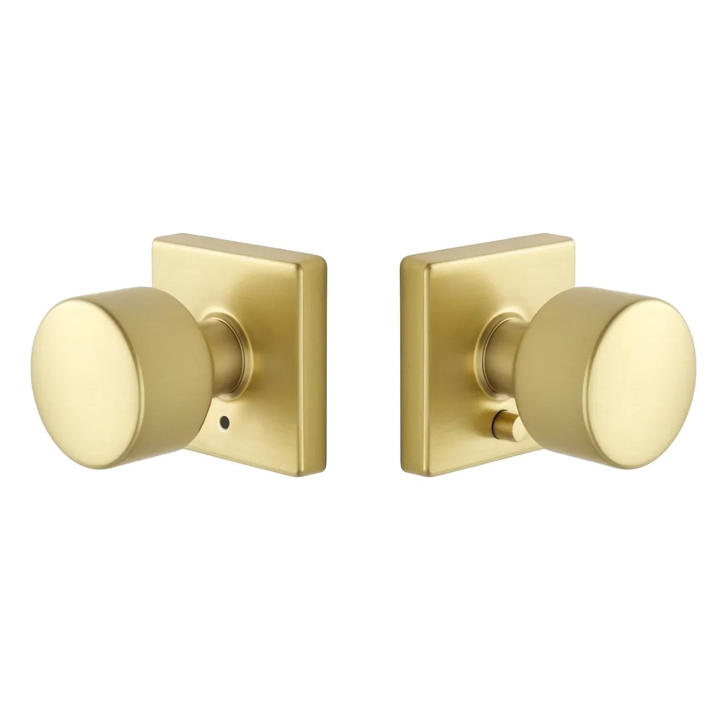 EMTEK Emtek EE3210PGSB Privacy Lock Page Knob Square Rose