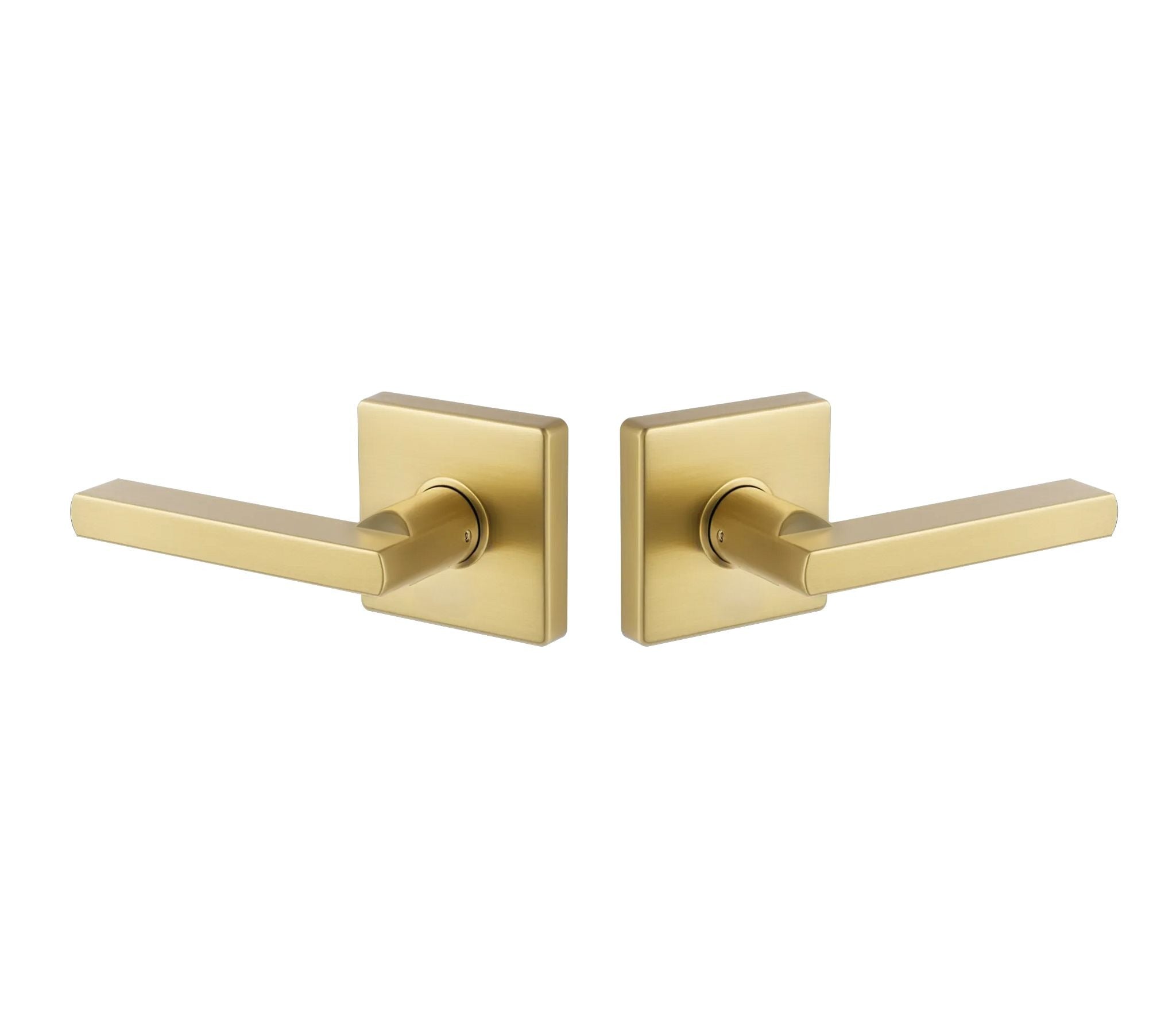 EMTEK Emtek EE3120CLPSB Passage Lock Clapton Lever Satin Brass