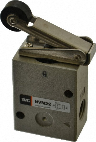 SMC Smc Pneumatics VM220-N02-01A 2-way Valve Roller Lever