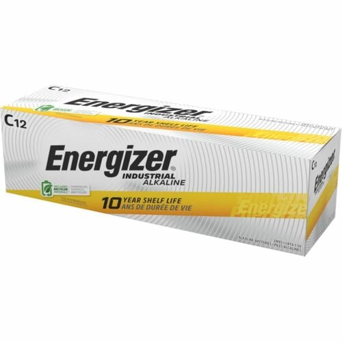 ENERGIZER Eveready EVEEN93CT Industrial Alkaline C Batteries 12-pack