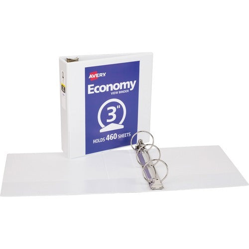AVERY Avery AVE05741 Economy View Binder 3 Inch Round Ring