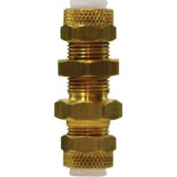 MIDLAND INDUSTRIES Midland Industries 20337 Bulkhead Union 1/4 in Tube Od Brass
