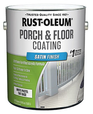 RUST-OLEUM Rust-oleum 262360 Satin Porch Floor Paint Gallon Pure White