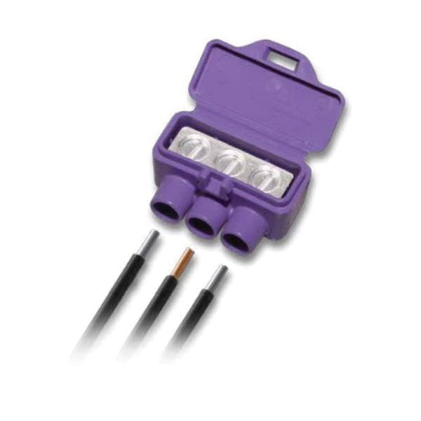 KING INNOVATION King Innovation 95110 3-Port Aluminum-to-Copper Wire Connector (10-Pack)