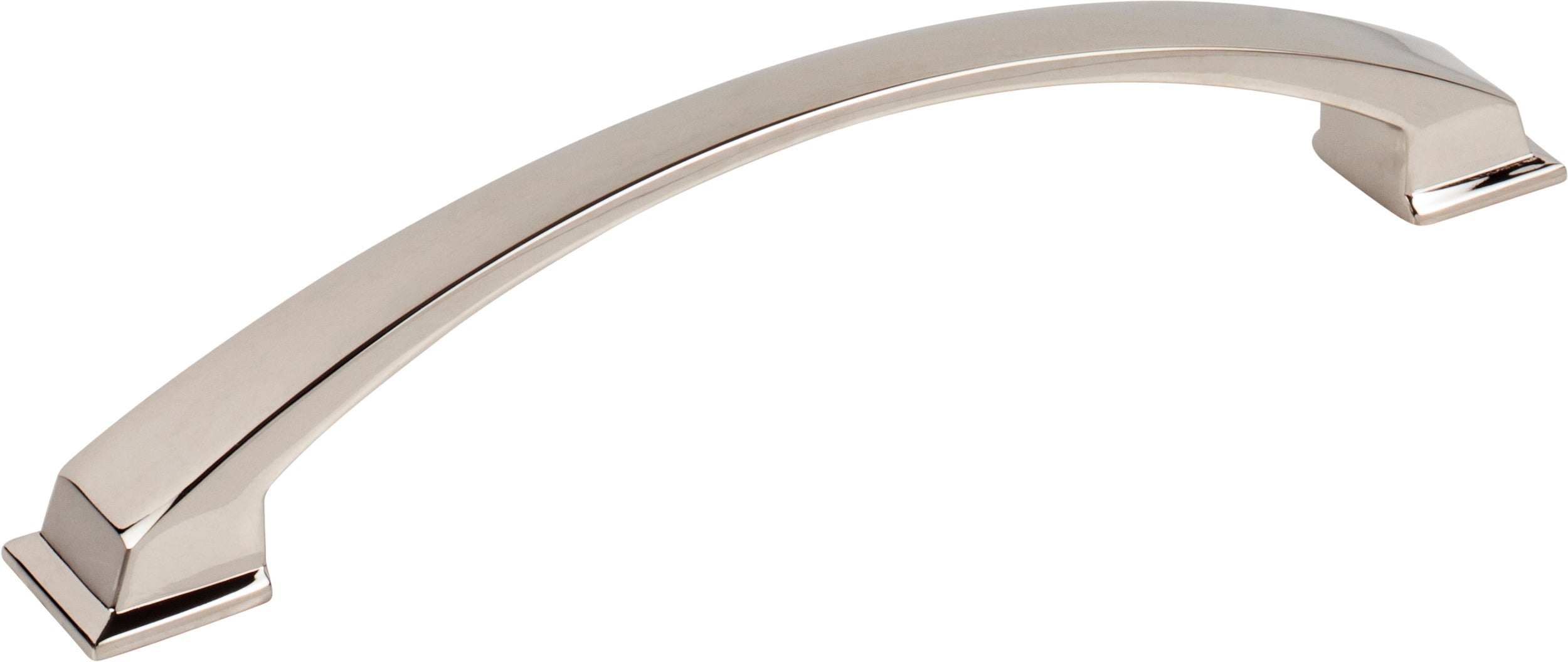 JEFFREY ALEXANDER Jeffrey Alexander 944-160NI Arched Cabinet Pull Polished Nickel