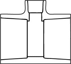 VALUE COLLECTION Value Collection 401-585 Pvc Reducing Tee 8x8x6 Sch 40