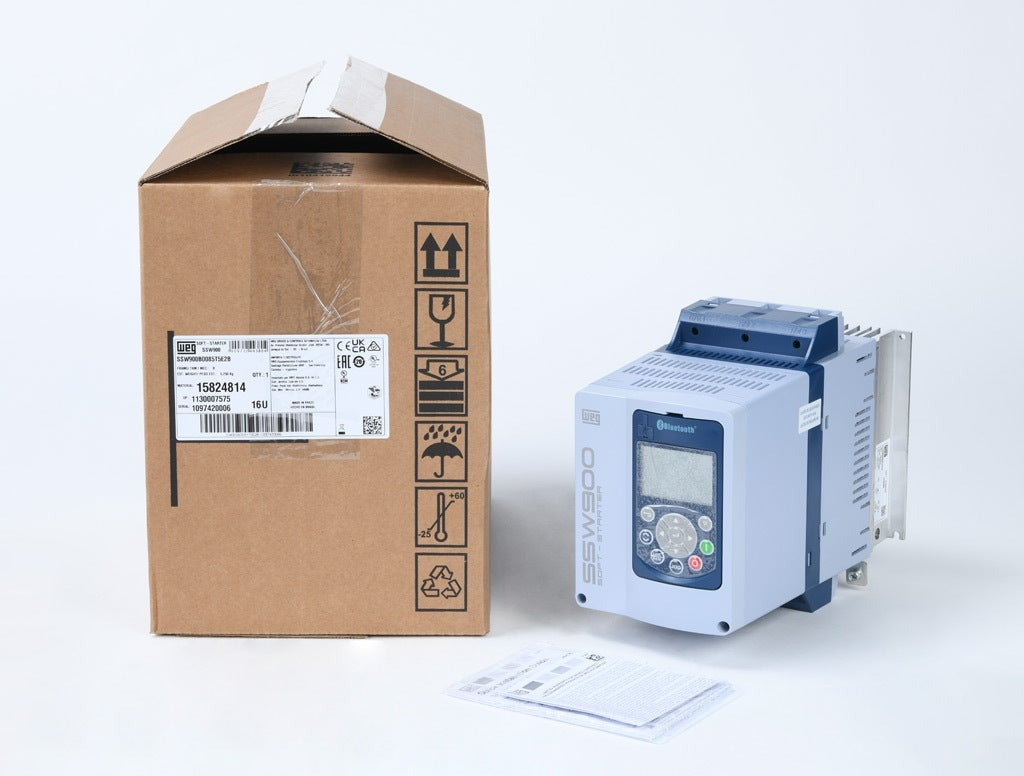 WEG Weg SSW900B0085T5E2B Soft Starter 85A (Frame B) Replaces SSW060085T2257ESZ