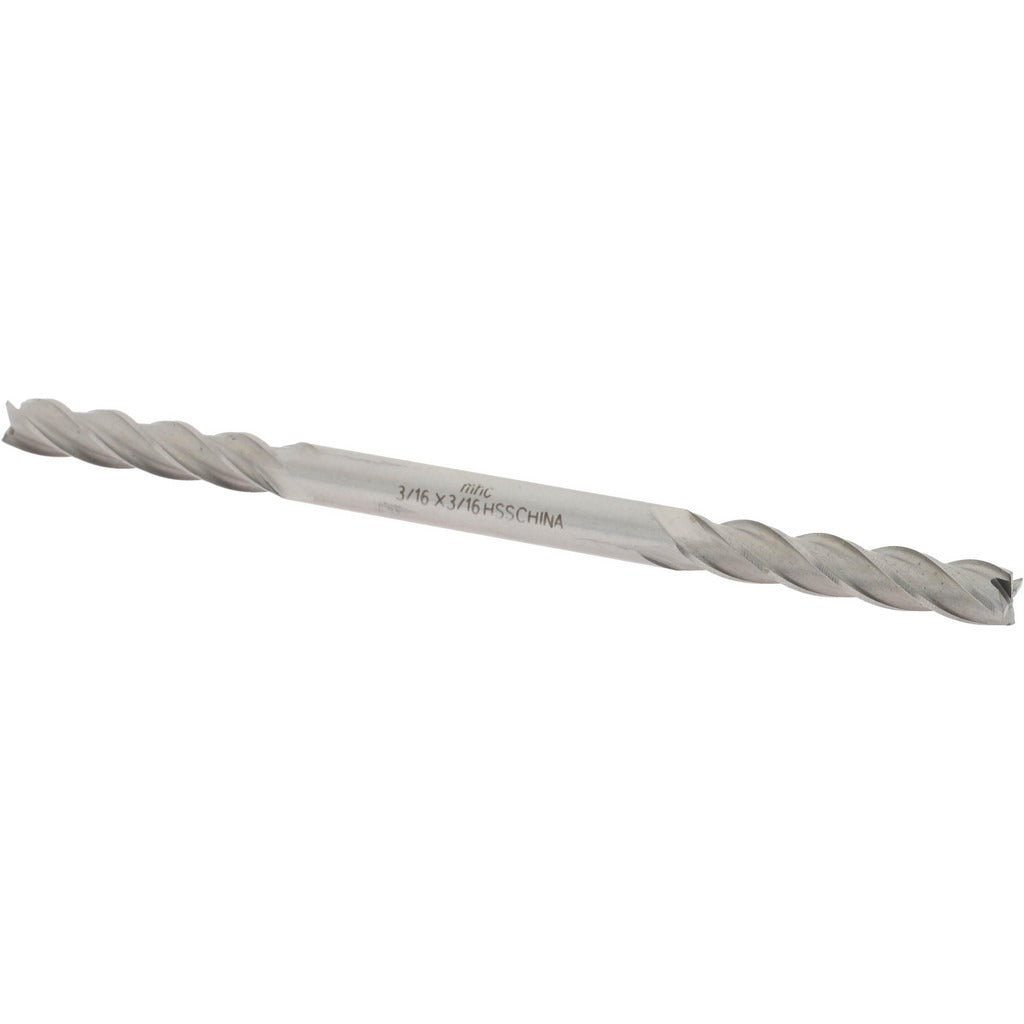 VALUE COLLECTION Value Collection 720-4352 Square End Mill 3/16 in 4 Flute Hss