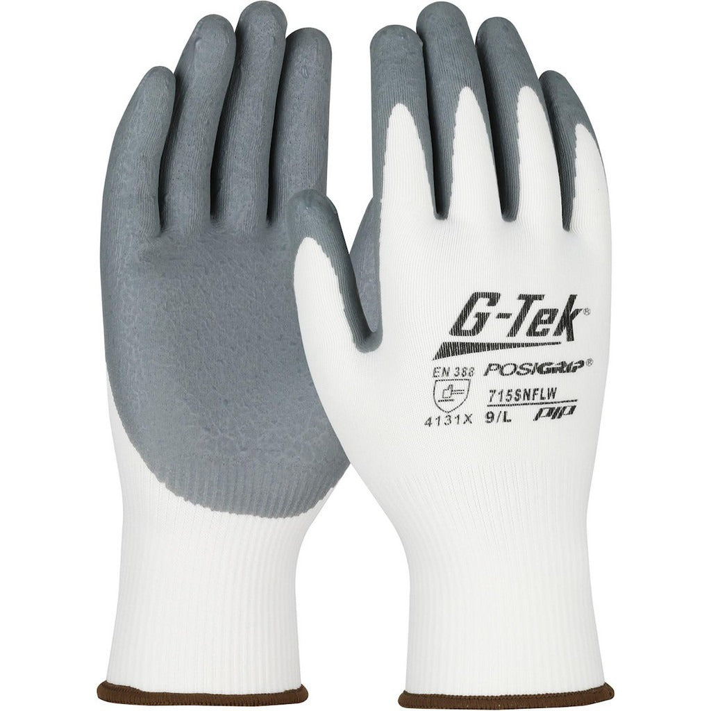 PIP Pip 715SNFLW/M Nylon Nitrile Work Gloves