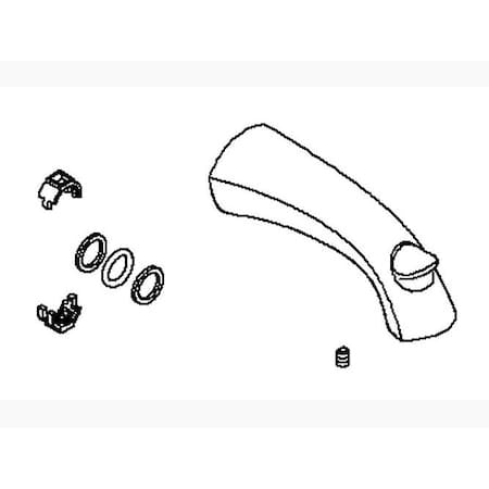 KOHLER Kohler 1142457-CP Spout Assembly Pack 1 K-R37028