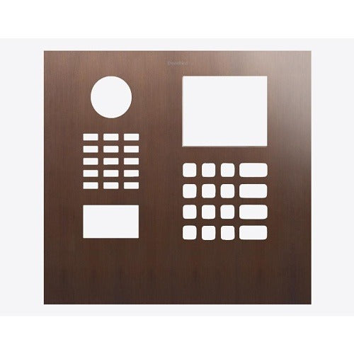 DOORBIRD Doorbird 423876217 Faceplate D21DKH Architectural Bronze