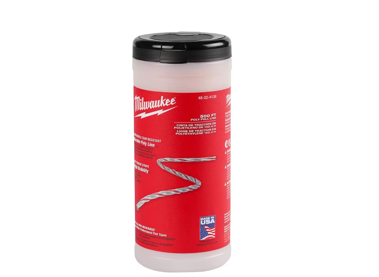 MILWAUKEE Milwaukee 48-22-4138 Polypropylene Pull Line (500 ft)