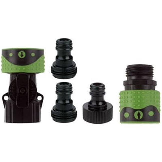 FISKARS Fiskars 2939QCGT Green Thumb Poly Quick Complete Connector Set for Hose 1 Pack