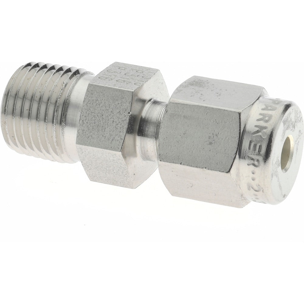 PARKER Parker 2MSC2N-316 Compression Tube Connector 1/8-27 Npt