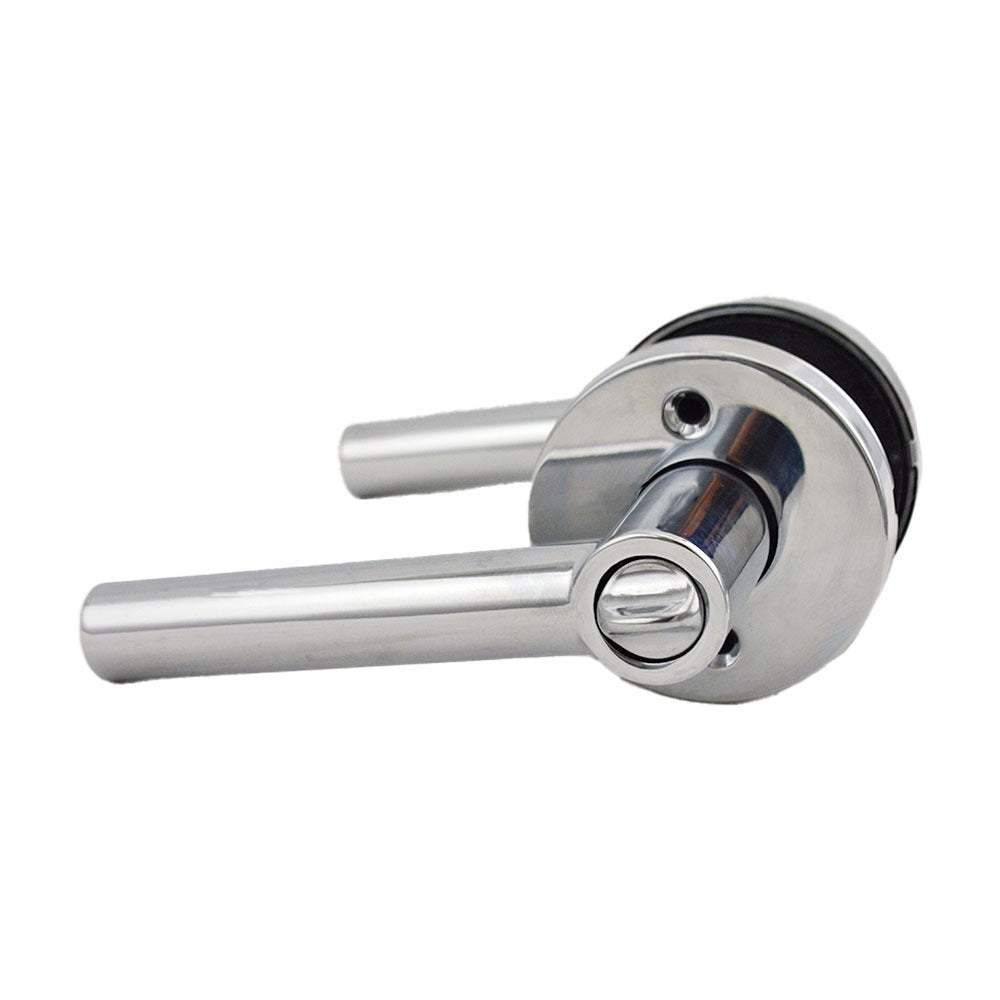 KWIKSET Kwikset 740MILRDT-26S Milan Lever Entry Lock Bright Chrome