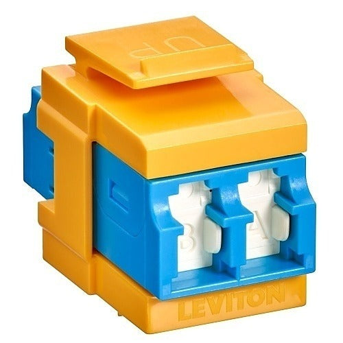 LEVITON Leviton Telcom 41086-SLY OS2 Duplex Lc Adapter