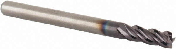 M.A. FORD M.a. Ford 17713700A Square End Mill 0.1378 in 4 Flute Carbide