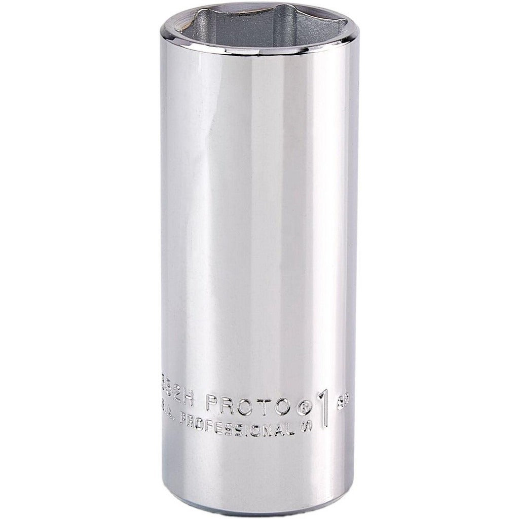 PROTO Proto J5332H Deep Hand Socket 1in 1/2in Drive 6-point