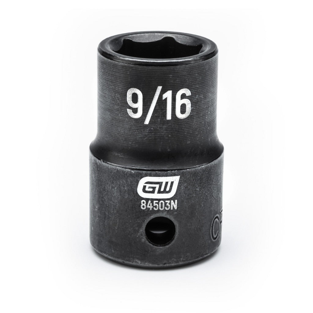 GEARWRENCH Gearwrench 84503N Impact Socket 1/2 in Drive 9/16 in 6-pt
