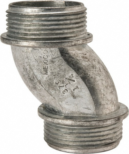 THOMAS & BETTS Thomas Betts HO224 Conduit Nipple 1-1/4 in Rigid Imc Zinc
