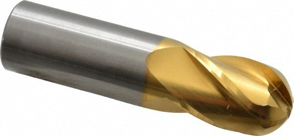 HERTEL Hertel E699924539 Ball End Mill 0.75in 4 Flute Carbide Tin