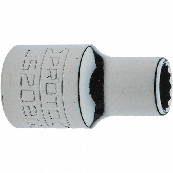 PROTO Proto J5208MN 8mm 12-point 3/8 Drive Hand Socket
