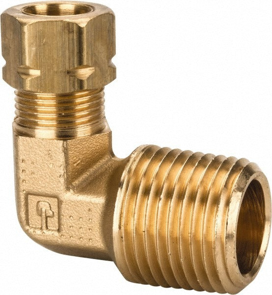 PARKER Parker 169CA-6-8 Brass Compression Male Elbow 1/2-14 Nptf