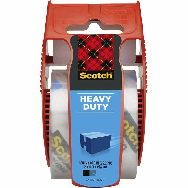 3M 3M MMM142 Scotch 142 packing tape 2 inch x 22.2 yd (1 roll, 1-1/2 inch core)