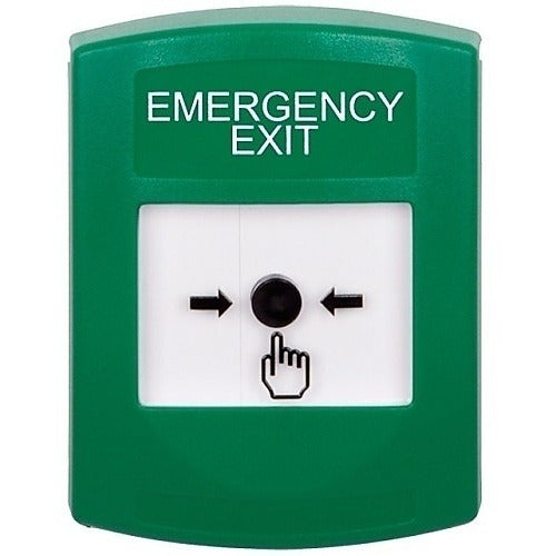 STI Safety Technology Int'l Inc GLR101EX-EN Green Dpdt Push Button
