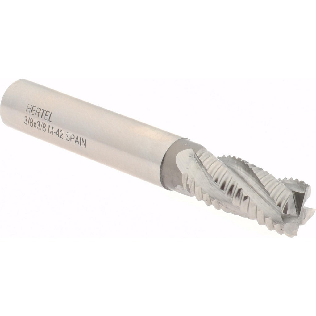 HERTEL Hertel 41120379 Roughing End Mill 3/8 in 4 Flute Cobalt
