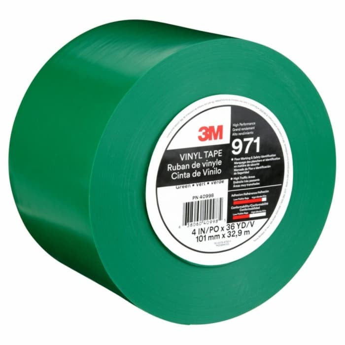 3M 3M 7100254033 Durable floor marking tape 971 36 yd x 4 in x 17 mil